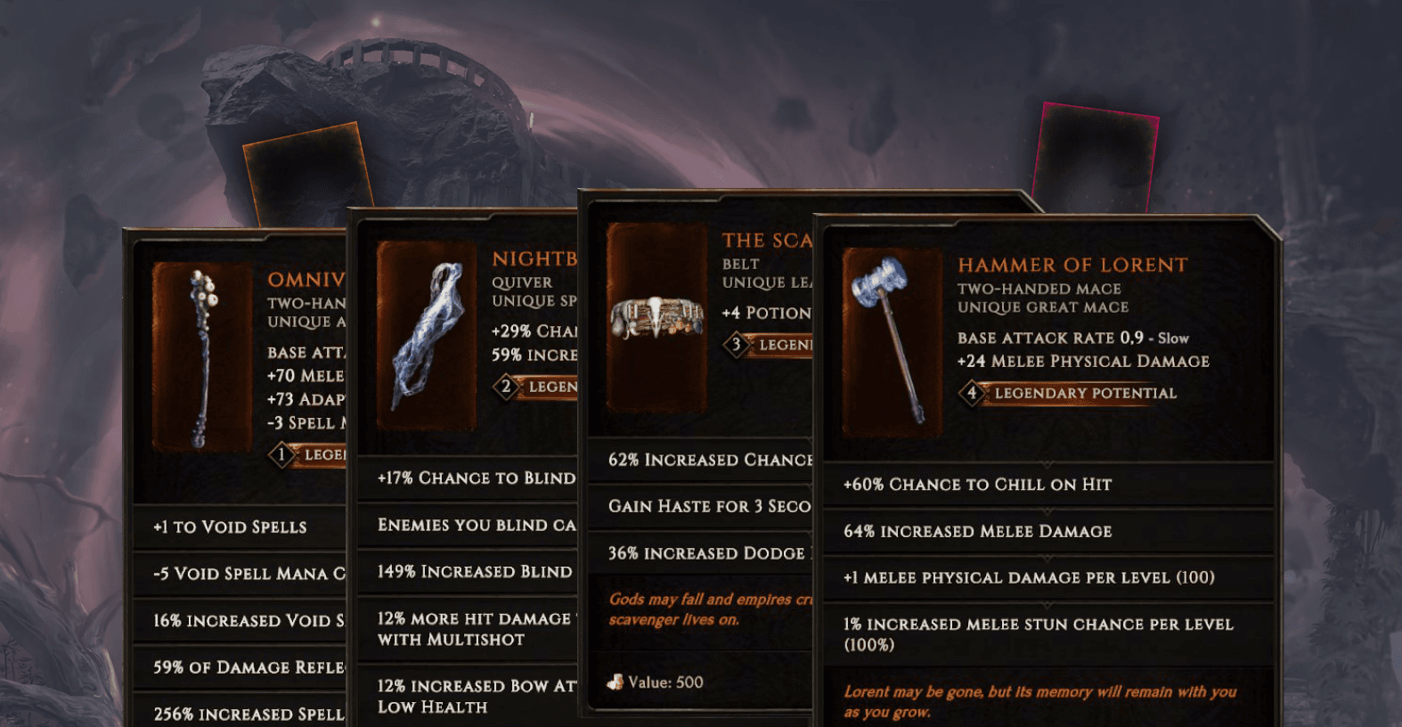 What is Legendary Potential in Last Epoch